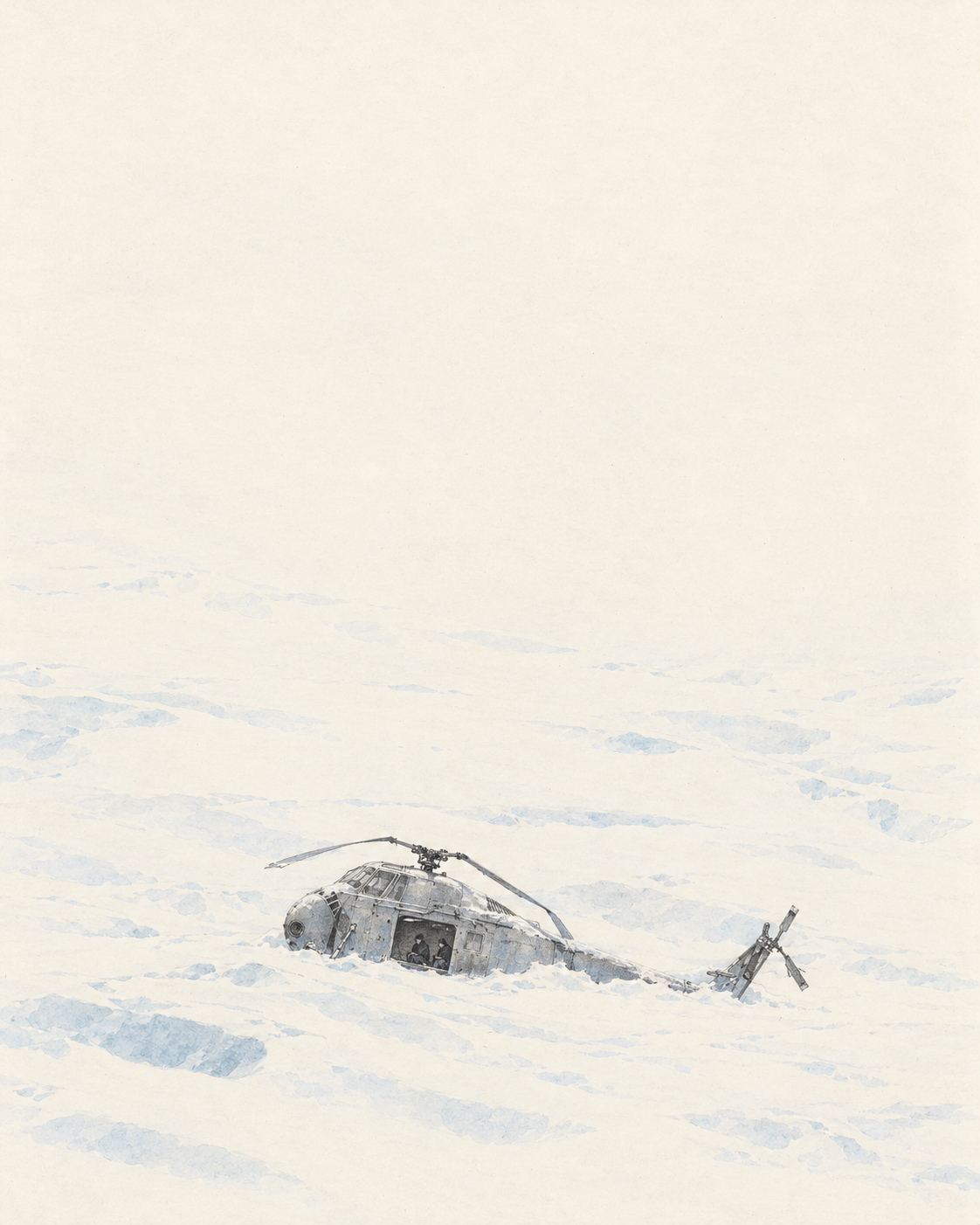 The wreck becomes a shelter.